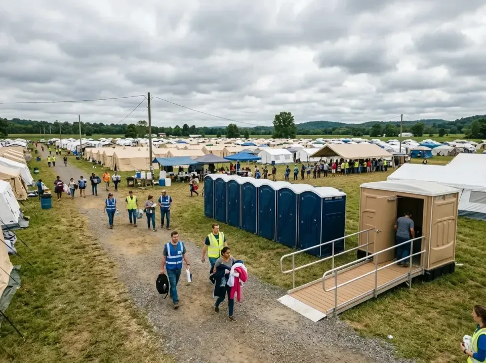 disaster-relief-camp-restrooms-010 — frequently asked questions, Dumpster & Portable Bathrooms Rental in Midway North, TX